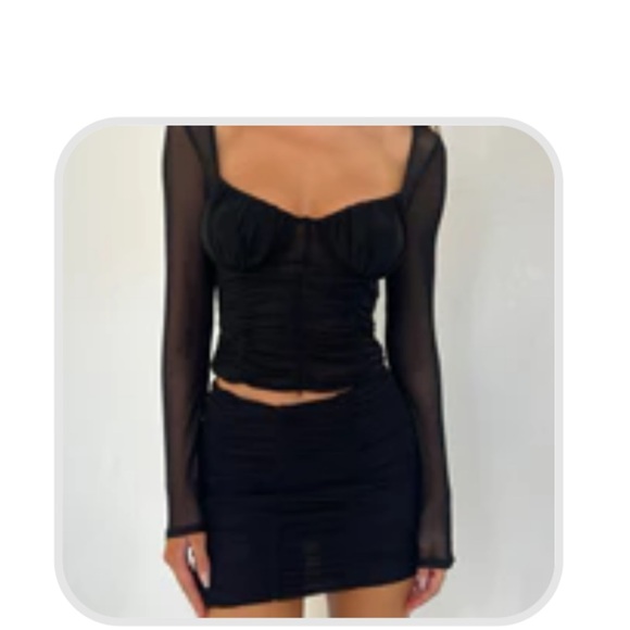 Tiger Mist mesh top - Picture 2 of 4